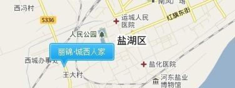 丽锦·城西人家交通图