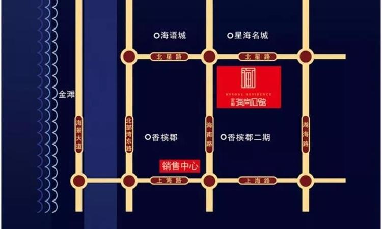 安和海尚公馆交通图