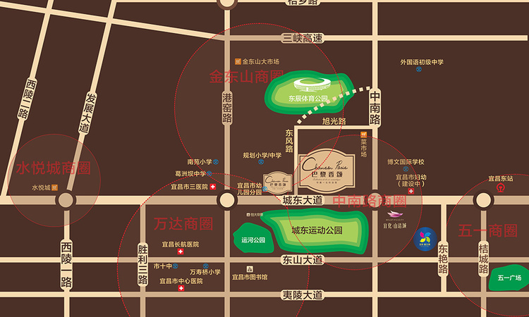 巴黎香颂交通图