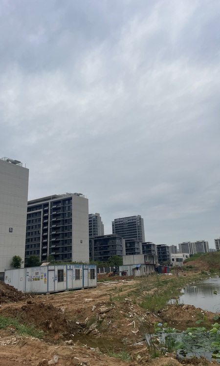 光谷·大家中心施工进度图