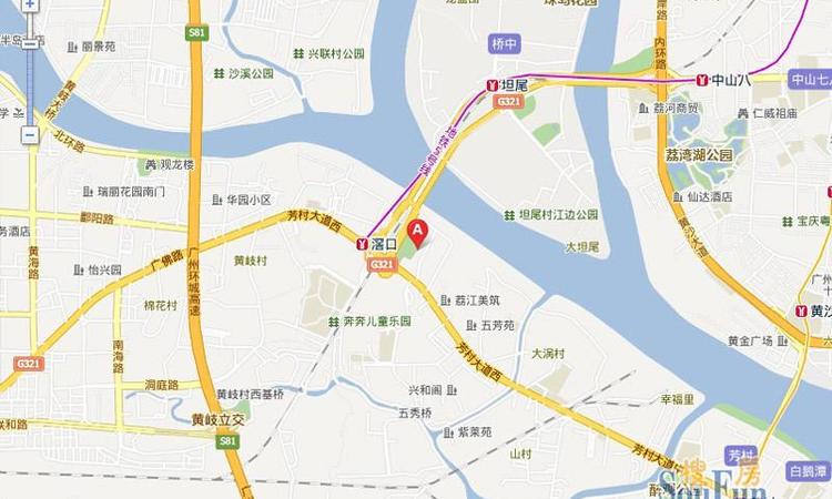 新世界凯粤湾交通图