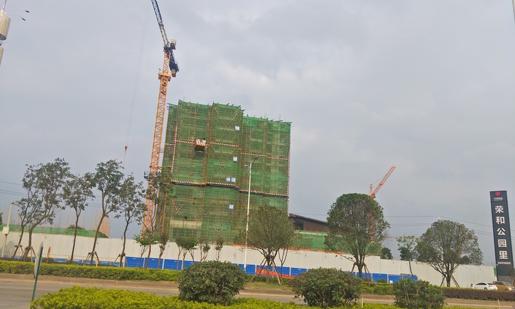 荣和·公园里施工进度图