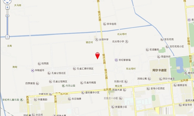 新世界花园交通图