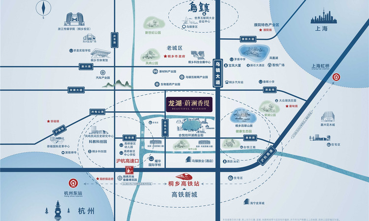 龙湖蔚澜香缇交通图