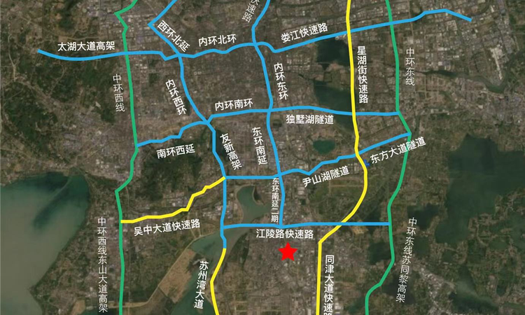 云锦万象交通图