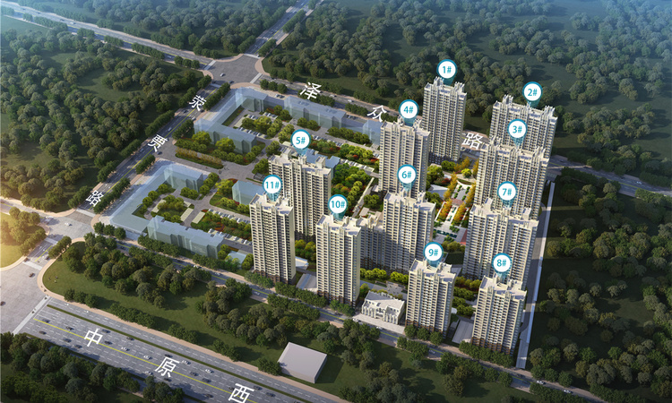 美的智慧城效果图