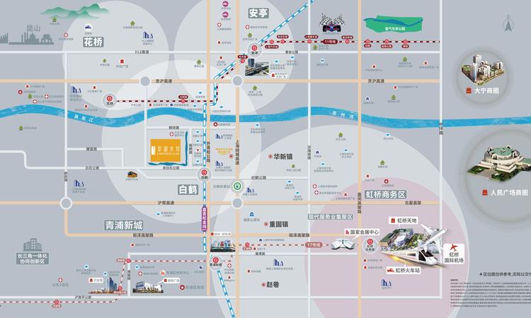 翠湖水岸交通图