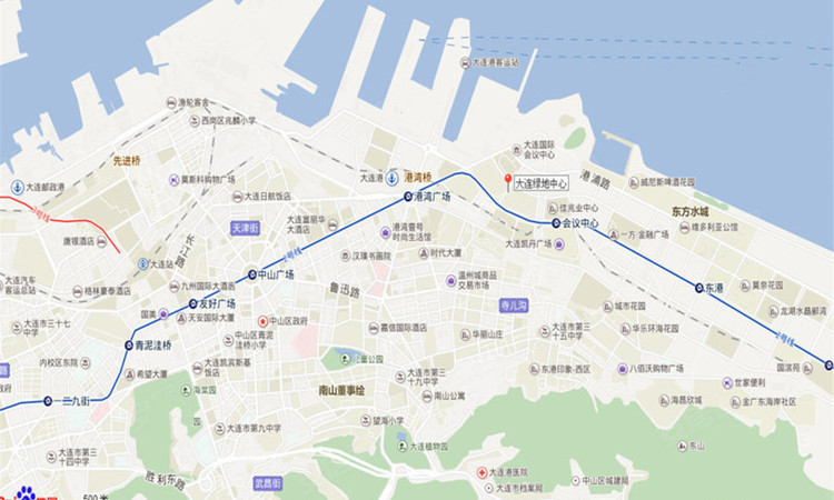  绿地达沃斯公馆交通图