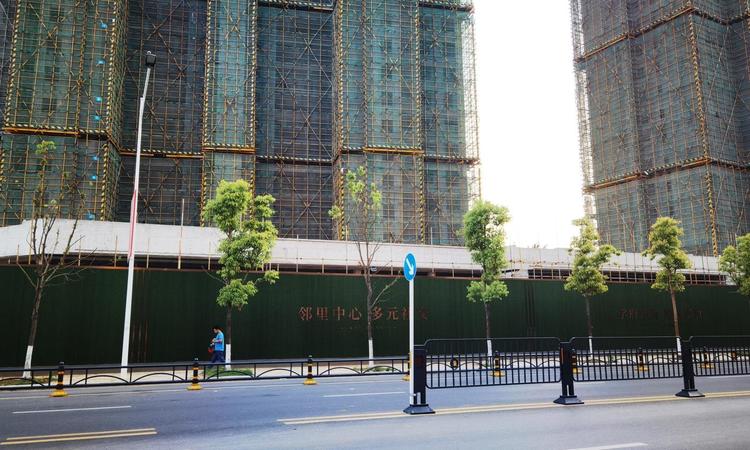 御璟上城施工进度图