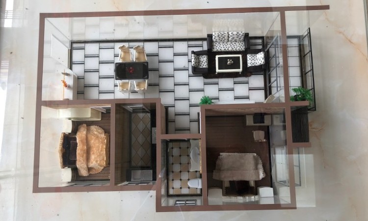 兴隆庭园楼层平面图