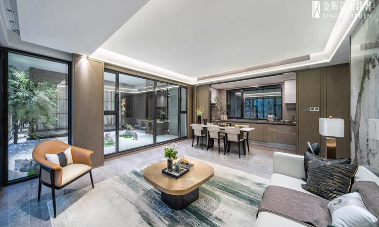 金辉江山铭著样板间