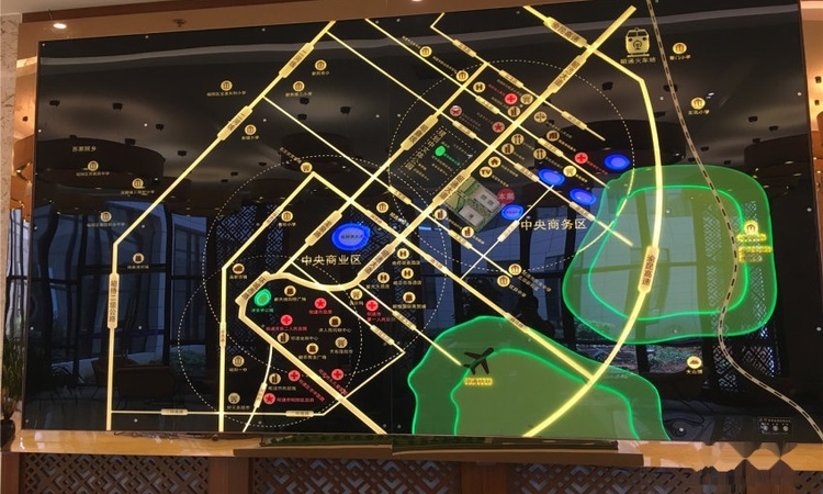 汇智中心施工进度图