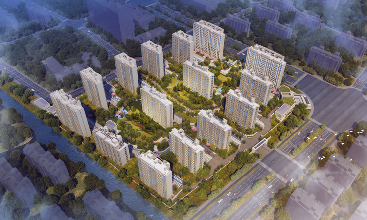 大名城·映雨江南效果图