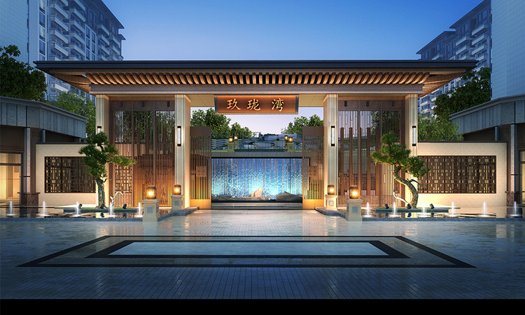 奥园玖珑湾效果图