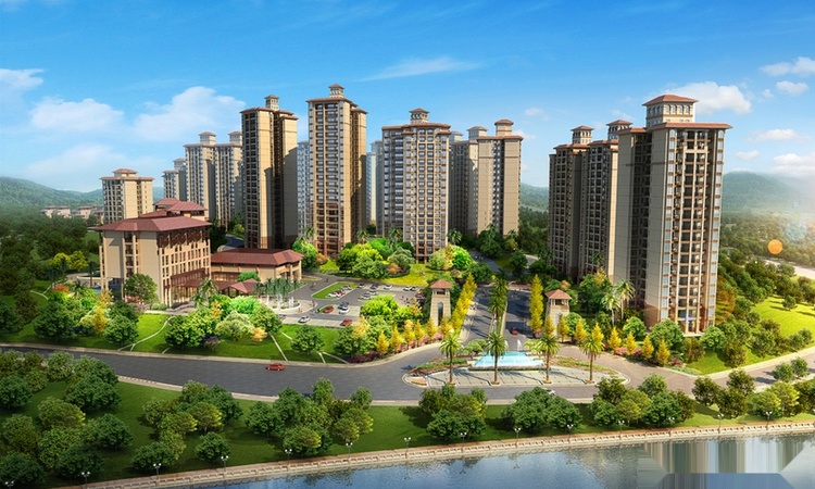 泷江翡翠城实景图