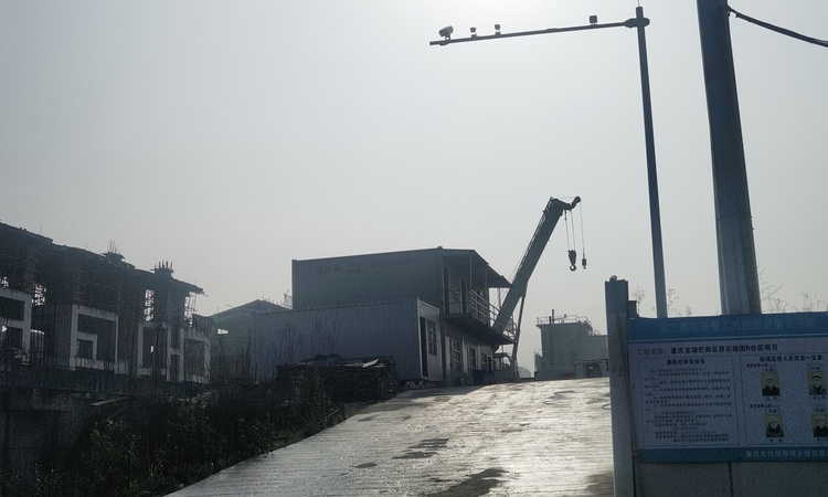 龙湖山前施工进度图