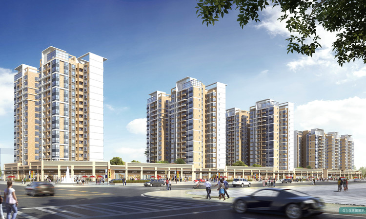 卓越铂翠湾效果图