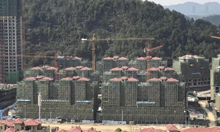 美的国宾府施工进度图