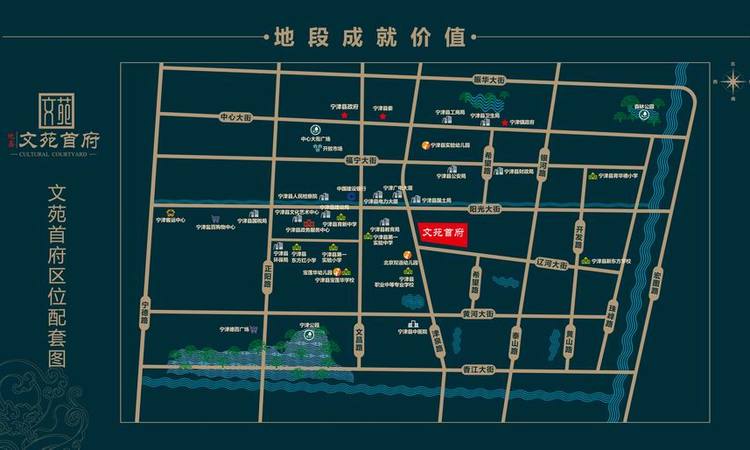 地鑫·文苑首府交通图