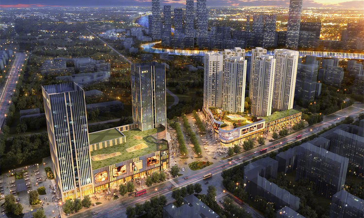 和融广场效果图