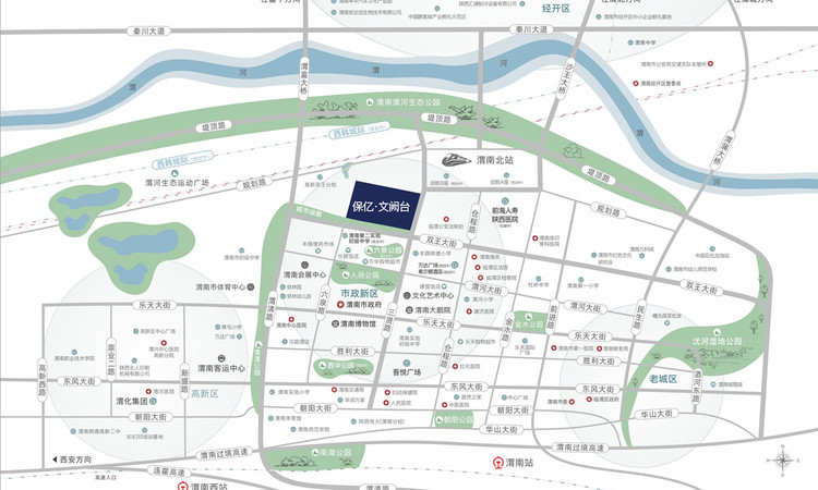 保亿·文阙台交通图