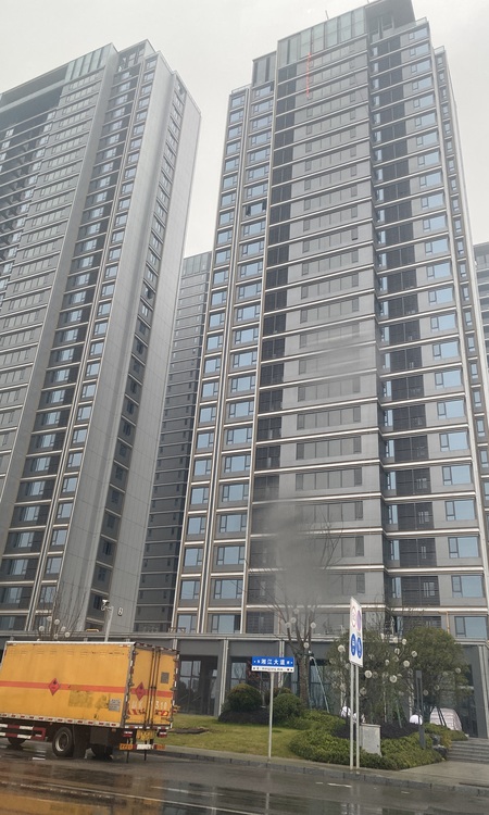 绿城桂满湘江实景图