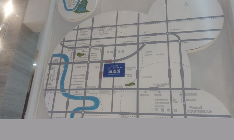 华远碧桂园·海蓝城交通图