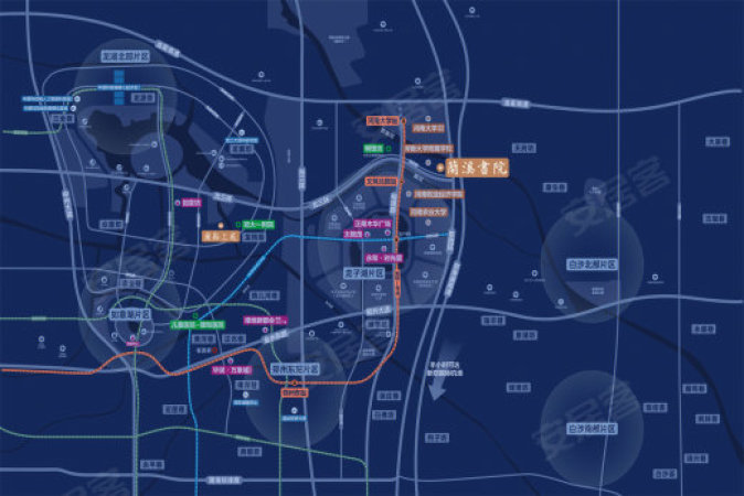 兰溪书院交通图