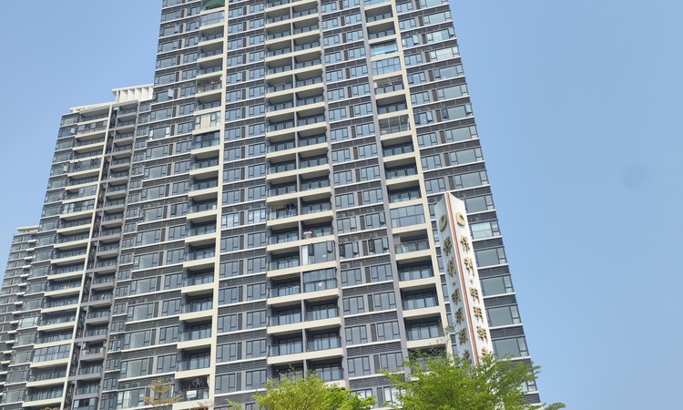 保利明玥湖光施工进度图