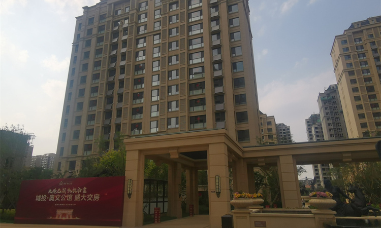 城投奥文公馆实景图
