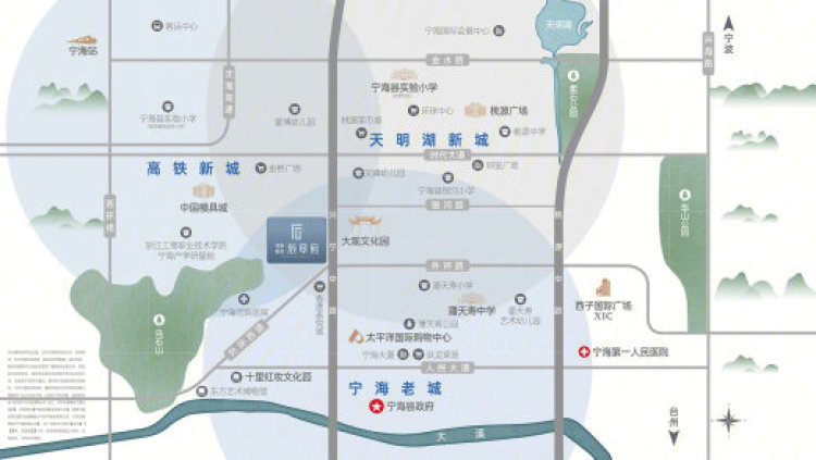 保利明玥·辰章府交通图