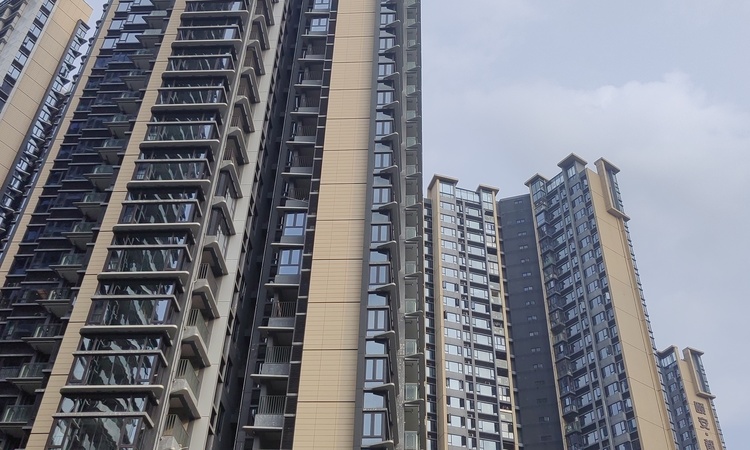 颐安都会中央五期施工进度图