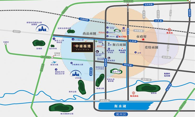 中湖福地交通图