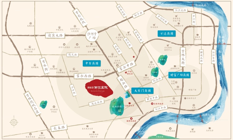 碧桂园西江宸院交通图