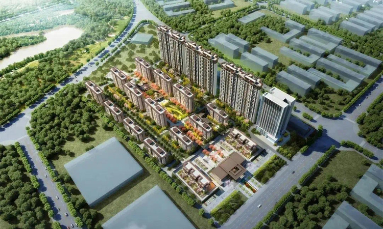 高铁馨苑效果图