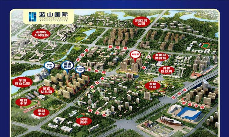 蓝山国际交通图
