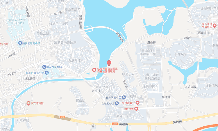 桃李映湖交通图