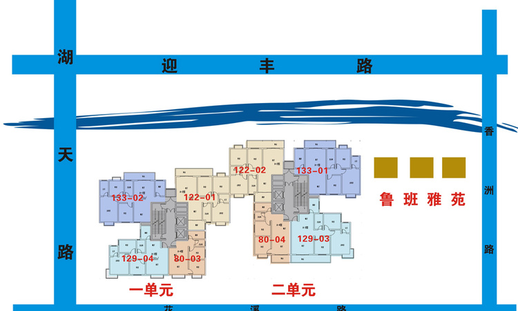 鲁班雅苑交通图