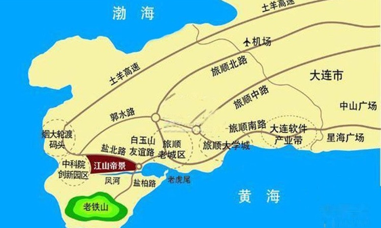 合生江山帝景交通图