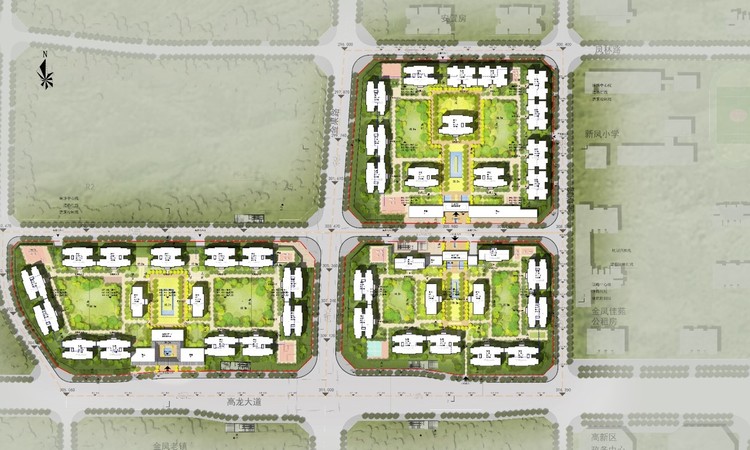 陕建凤栖学府楼层平面图