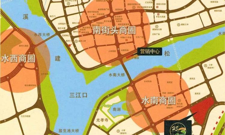 建瓯三江国际交通图