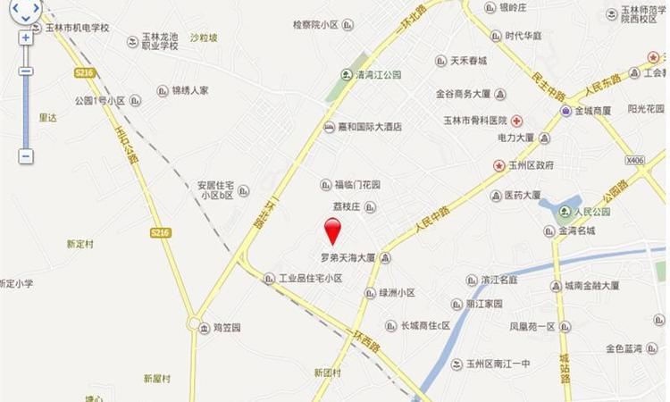 中鼎中心交通图