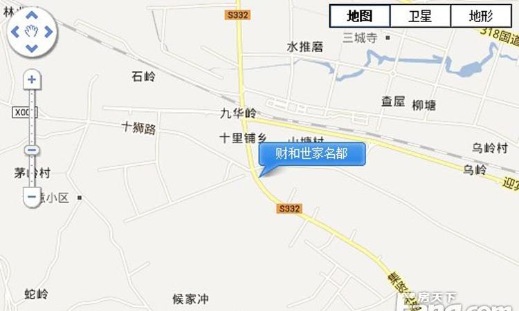 财和世家名都交通图