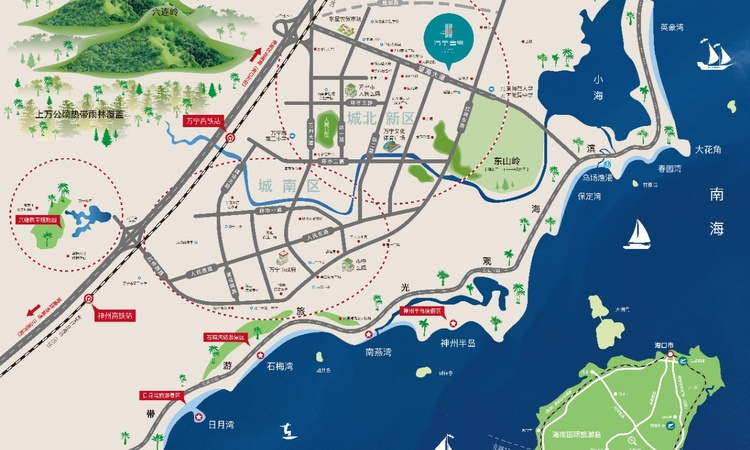 万宁壹号交通图