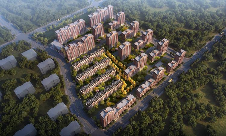 金地•藝華里效果图