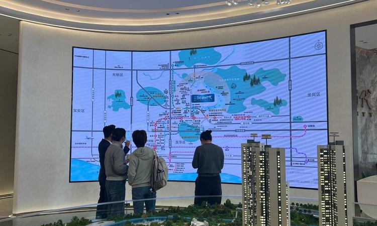 深物业澜湖时代交通图