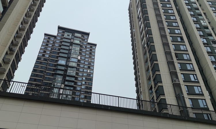 中粮天悦壹号施工进度图