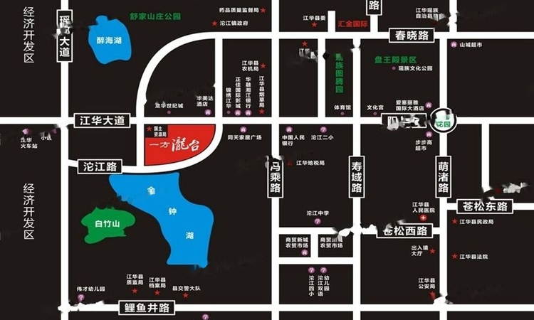 一方泷台交通图