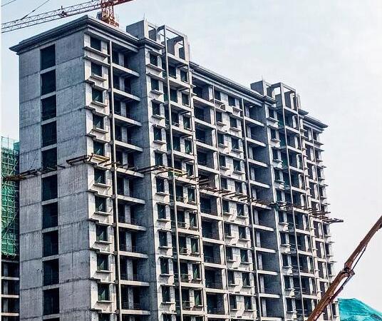 天河明郡施工进度图