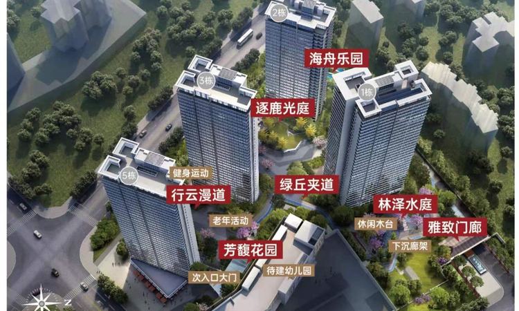 龙湖山海原著御景效果图